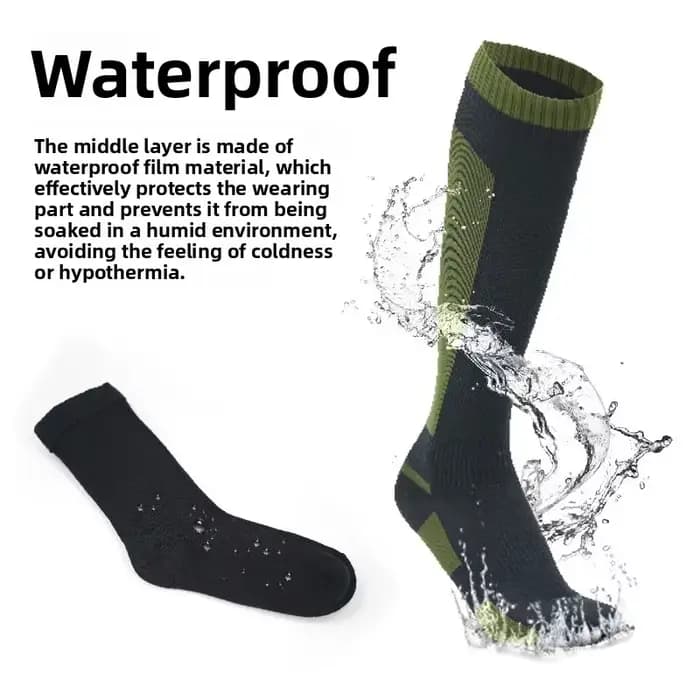 Chaussettes imperméables d'extérieur pour randonnée