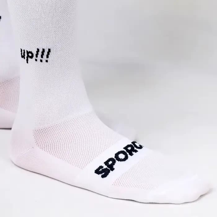 Chaussettes de cyclisme Sporcks avec motif lettres