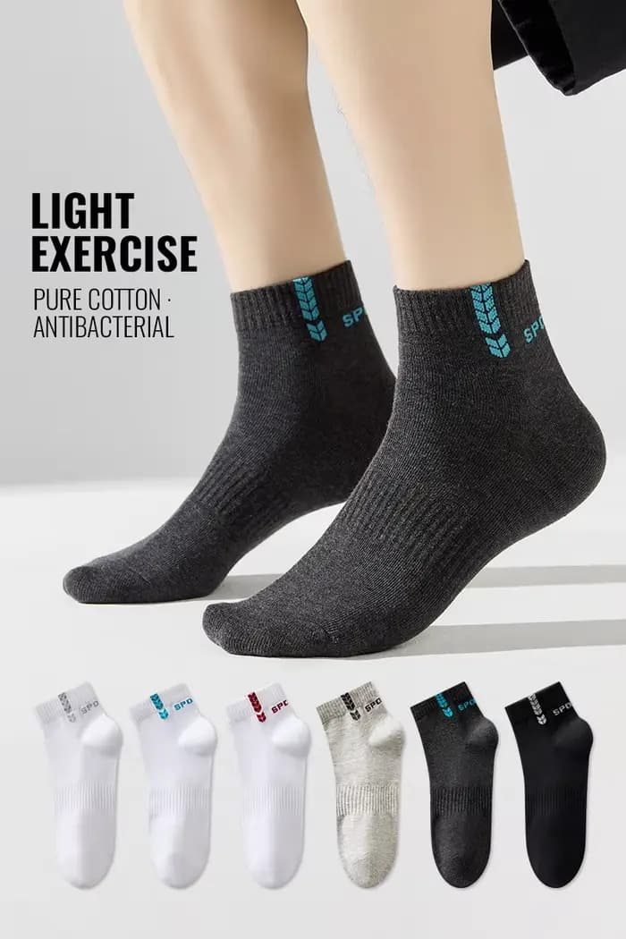 MiiOW 100% pur coton chaussettes hiver hommes adolescents athlétique école sport