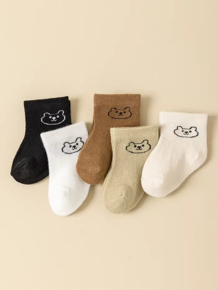 5 paires de chaussettes pour bébé