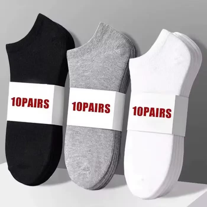 5/10/40 paires été solide coupe basse cheville chaussettes hommes femmes