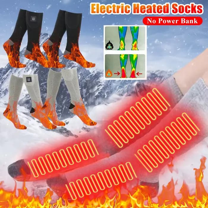 Chaussettes chauffantes d'hiver