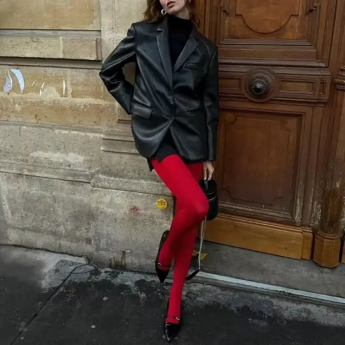 Collants Slim solides pour femmes