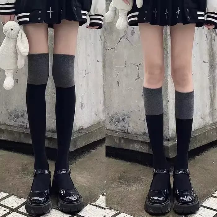 Chaussettes au dessus du genou pour femmes