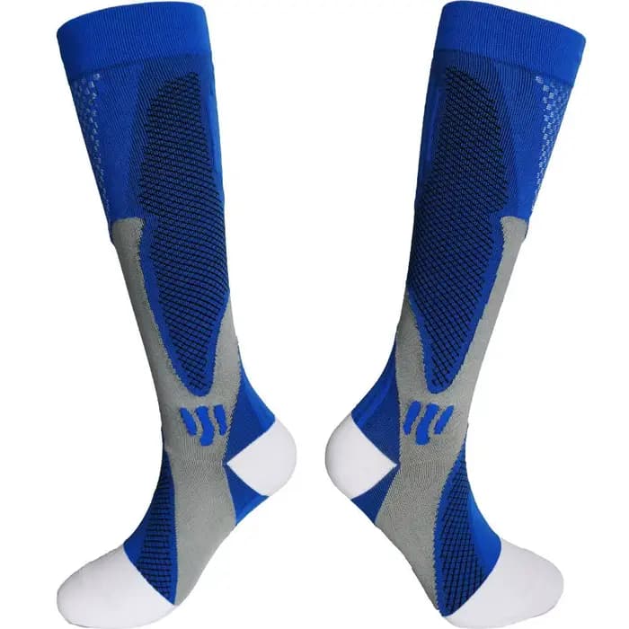 Chaussettes de Compression noires pour hommes et femmes
