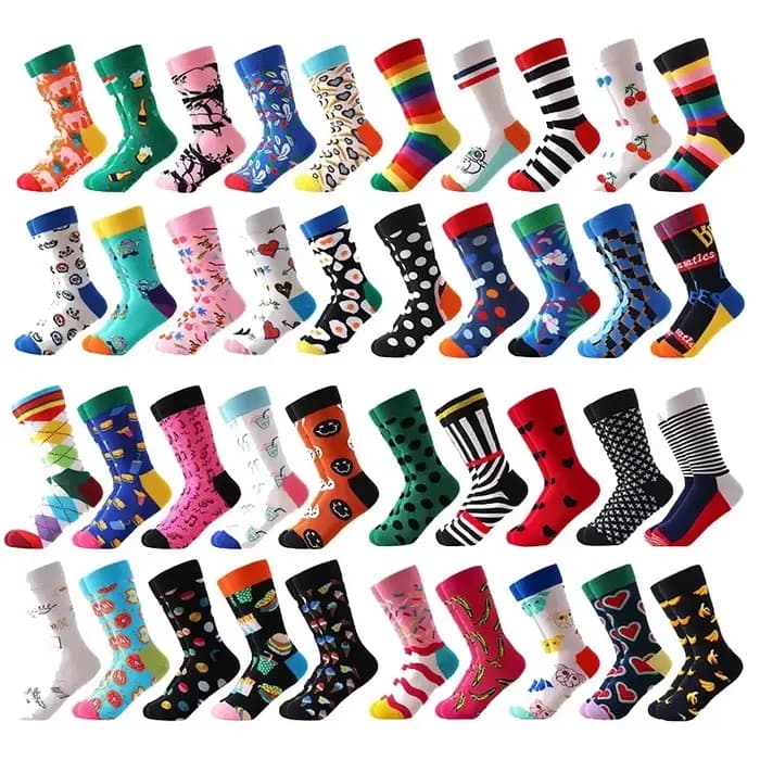 Tide-Chaussettes en coton pour hommes