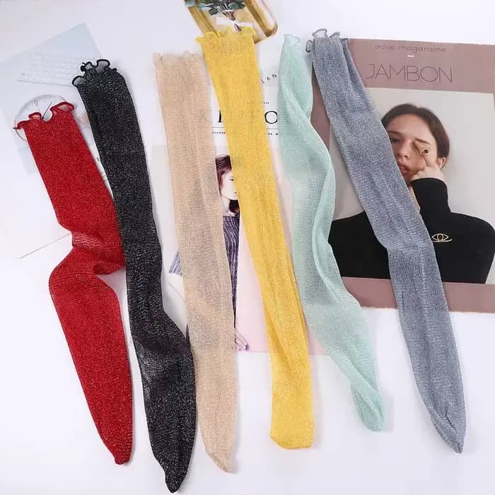 Chaussettes fines tendance pour femme