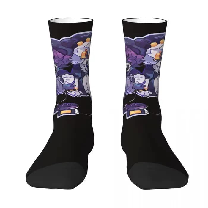 Chaussettes unisexes en fibre de polyester
