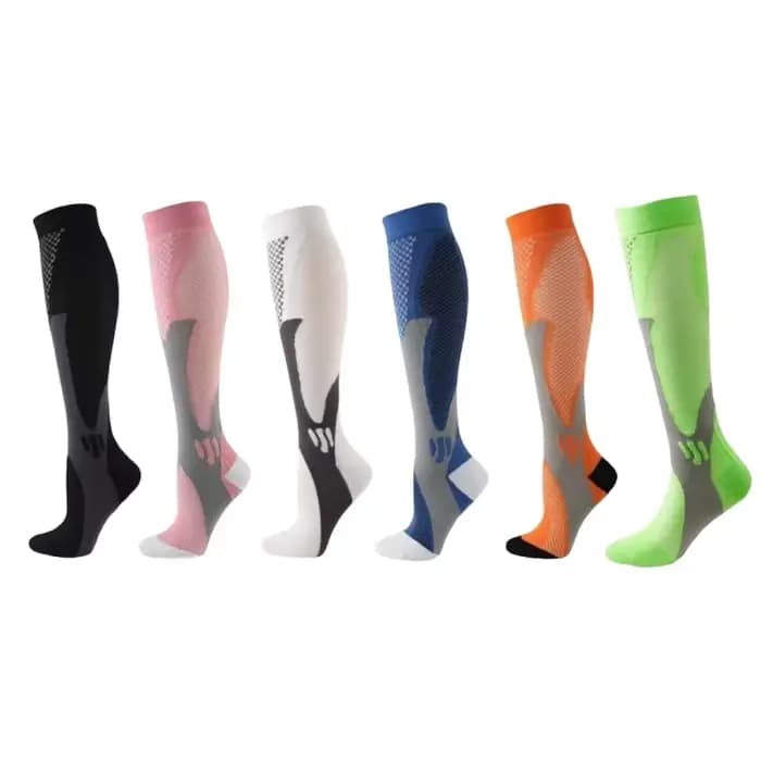 Chaussettes de compression haute performance pour la course