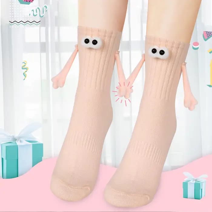 Chaussettes de couple magnétiques pour hommes et femmes