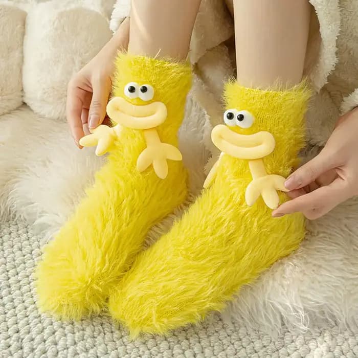 Chaussettes de sol en molleton