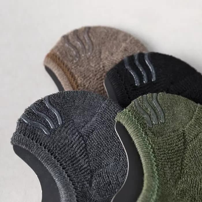 5 paires de chaussettes courtes en coton pour hommes