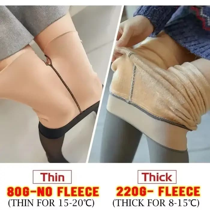 Collants polaires chauds et isolés pour femmes