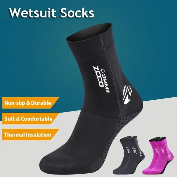 Chaussettes en néoprène antidérapantes et respirantes de 3mm, bottes de plongée chaudes pour hommes et femmes, bottes de natation en plein air, de surf, livraison directe