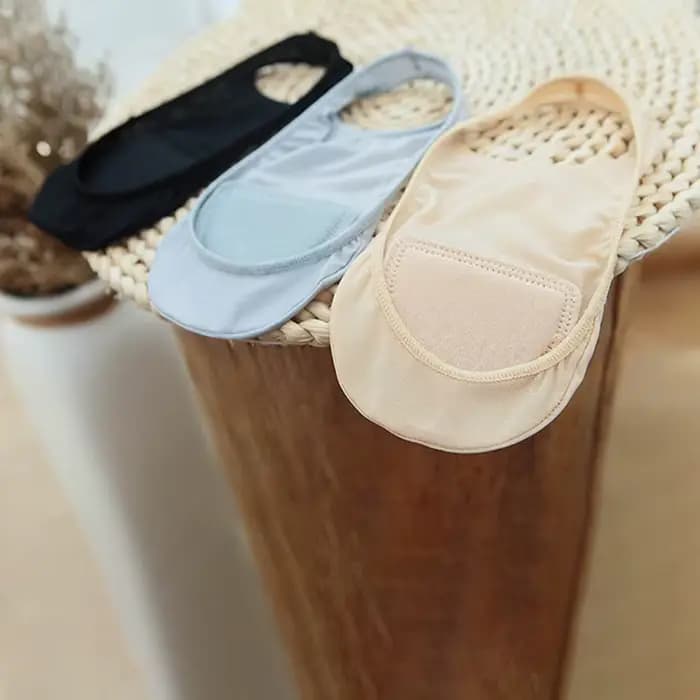 1 paire de chaussettes invisibles pour femmes