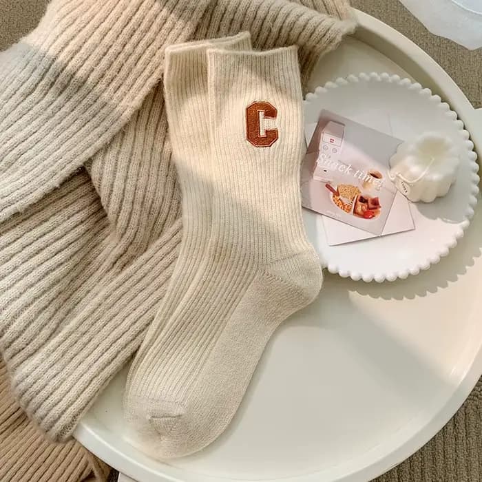Chaussettes de luxe en laine pour femmes