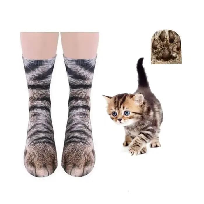 Chaussettes pattes d'animaux