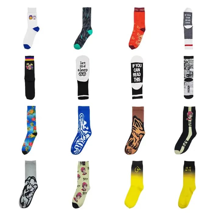 Chaussettes personnalisées Miosam USD5