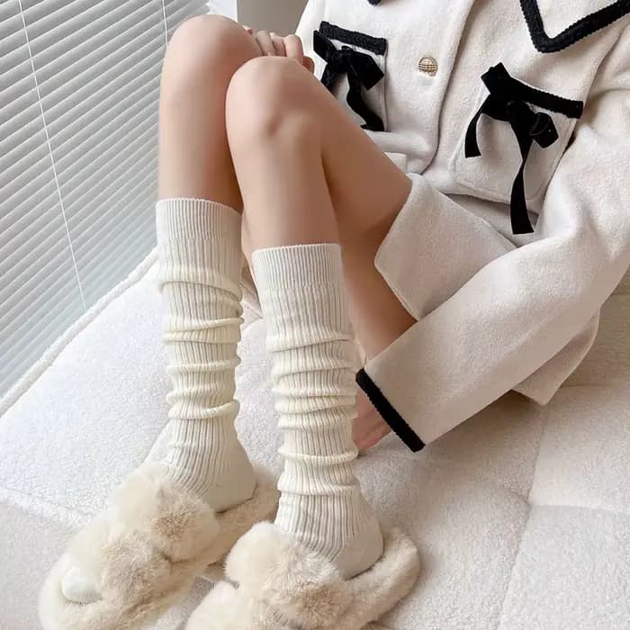 Femmes chaussettes longues cachemire