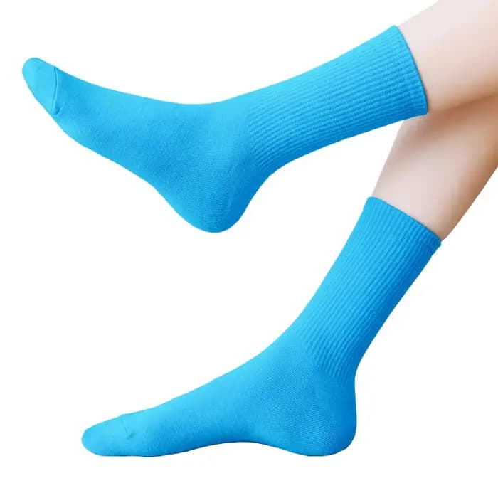 Chaussettes en coton coloré pour femmes