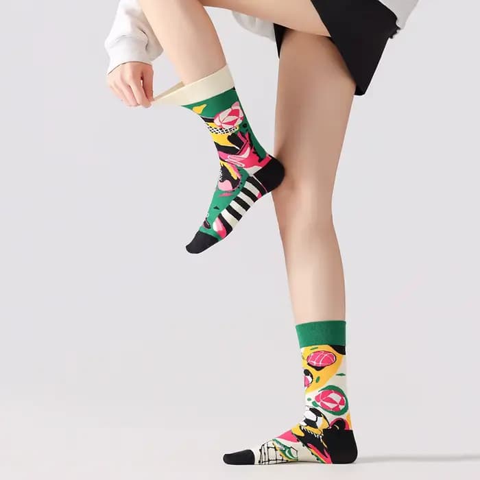 1 Paire de Chaussettes Originales AB Tide pour Homme et Femme