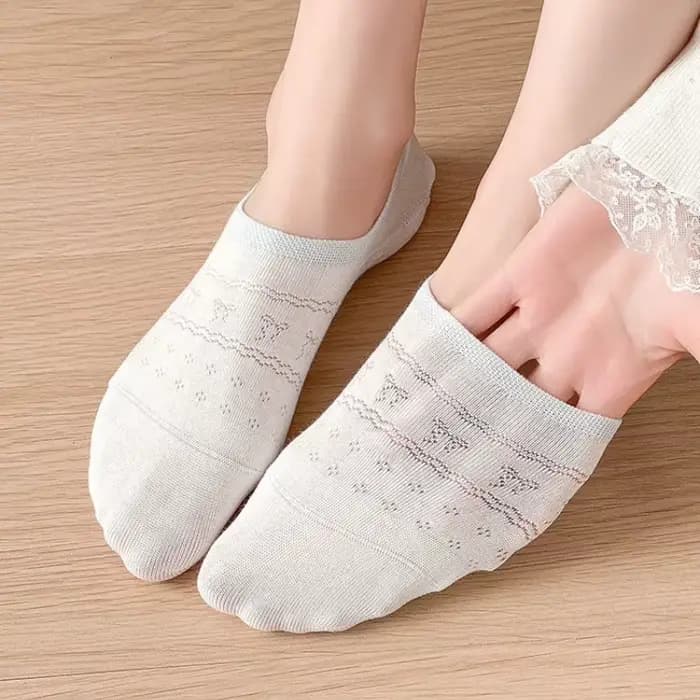 Chaussettes bateau invisibles pour femme