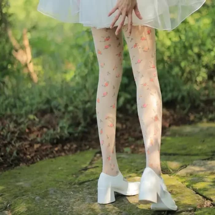 Bas de cuisse de style japonais pour femmes