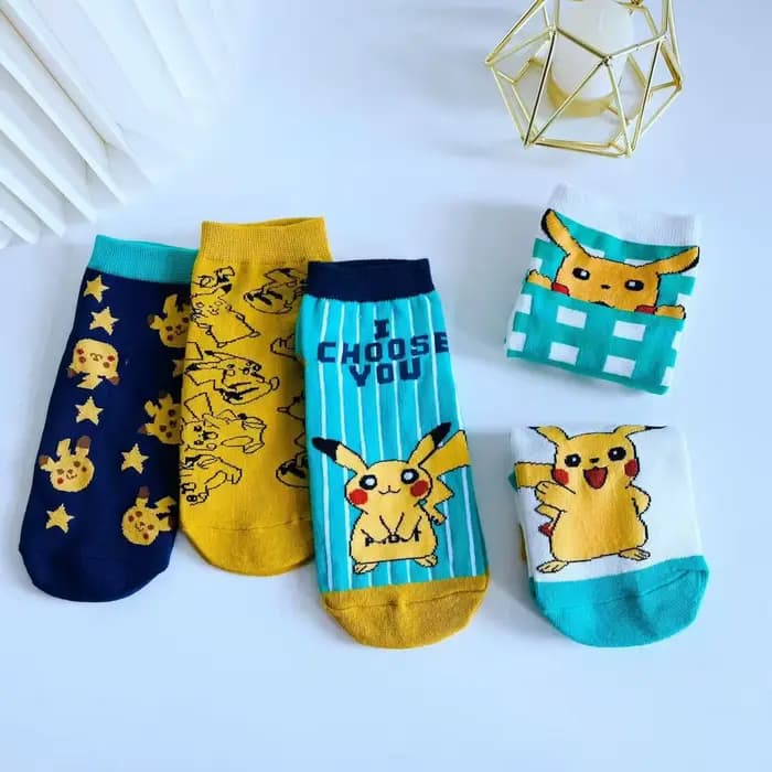 5 paires de chaussettes courtes pour femmes