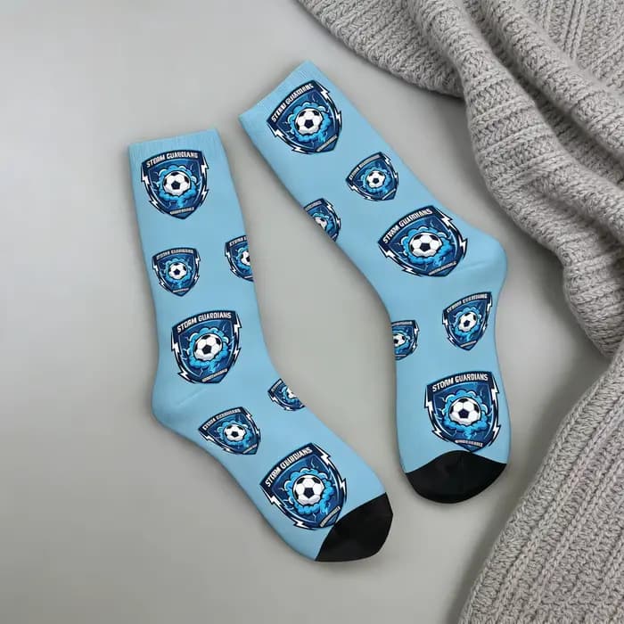 Chaussettes personnalisées avec logo de l'équipe personnalisé