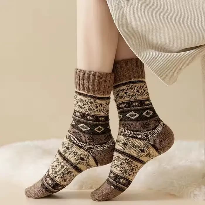 Chaussettes d'hiver en laine