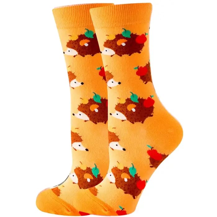 Chaussettes Jacquard créatives pour femmes