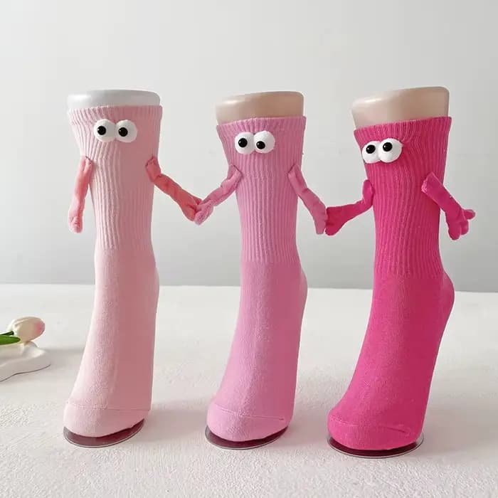 Chaussettes de couple magnétiques pour hommes et femmes