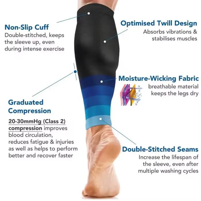 1 paire de manchons de Compression pour mollets