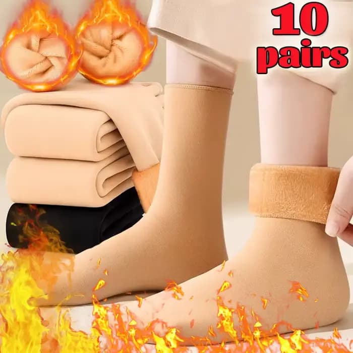 Chaussettes thermiques épaisses pour femmes
