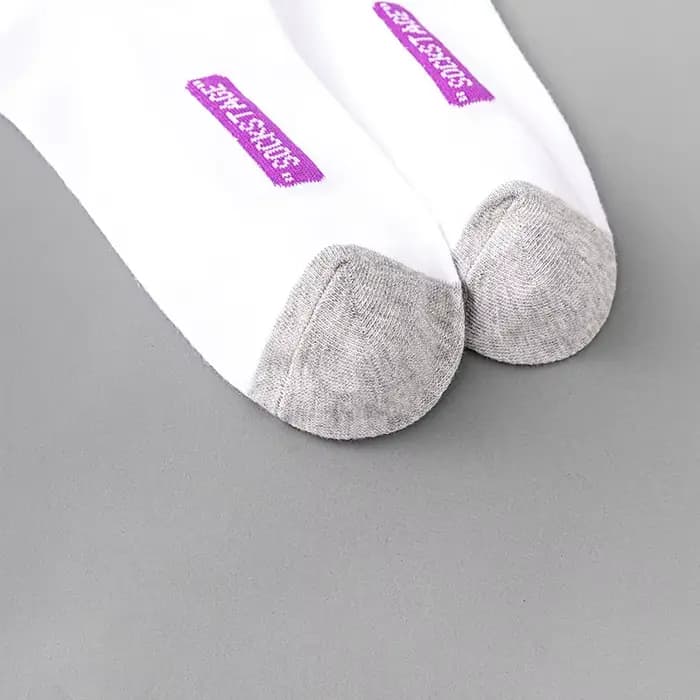 3 paires/boîte chaussettes hommes nouvelle mode d'automne signé conjoint Skateboard sport blanc/noir tendance Hip Hop amoureux coton chaussettes