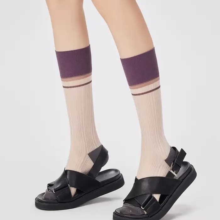 Chaussettes mi-longues pour femmes