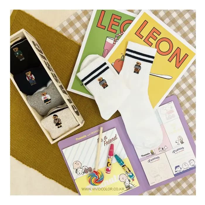 Chaussettes en coton pour femmes