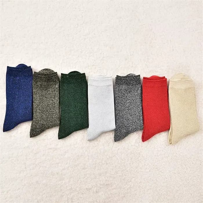 Chaussettes Tube à paillettes pour femmes
