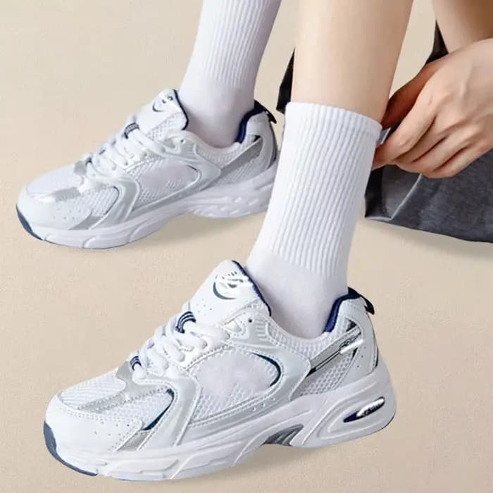 5 paires de chaussettes de couleur unie pour femmes