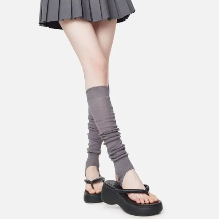 Chaussettes décontractées en coton peigné