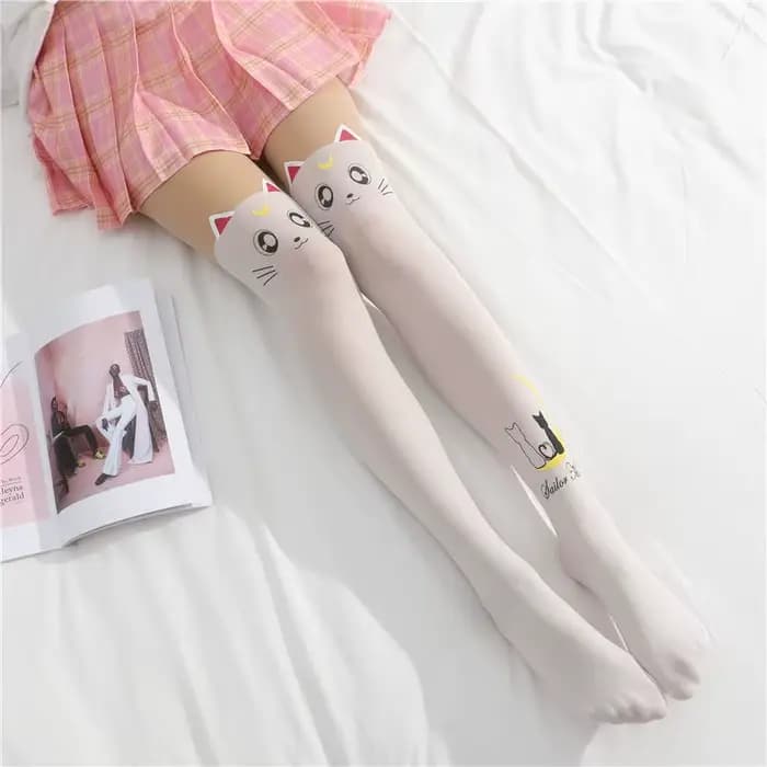 Collants chat JK pour filles