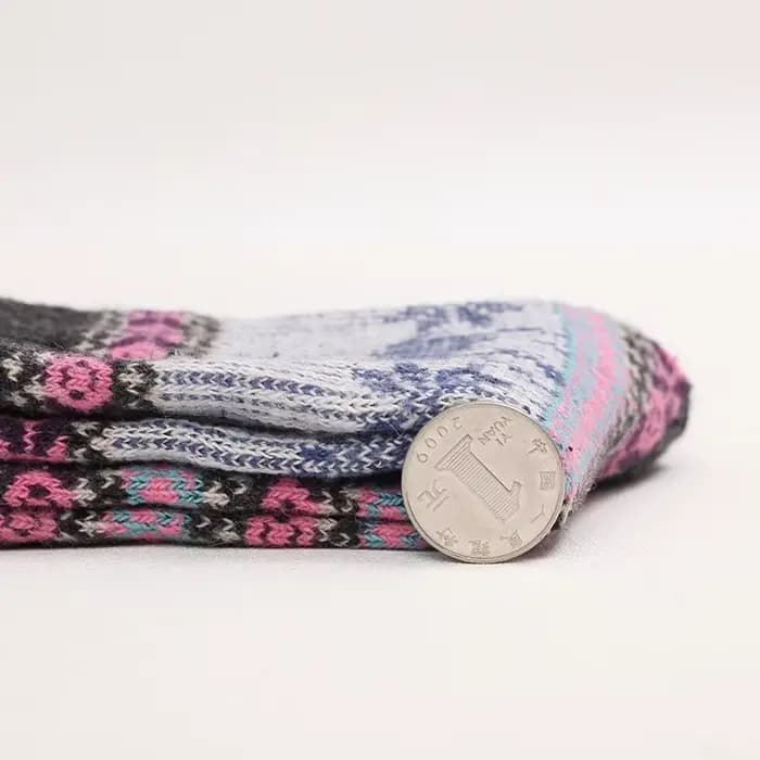 Chaussettes multicolores pour femmes