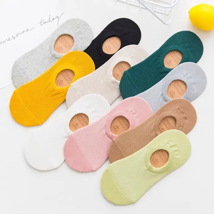 Chaussettes courtes invisibles pour femmes