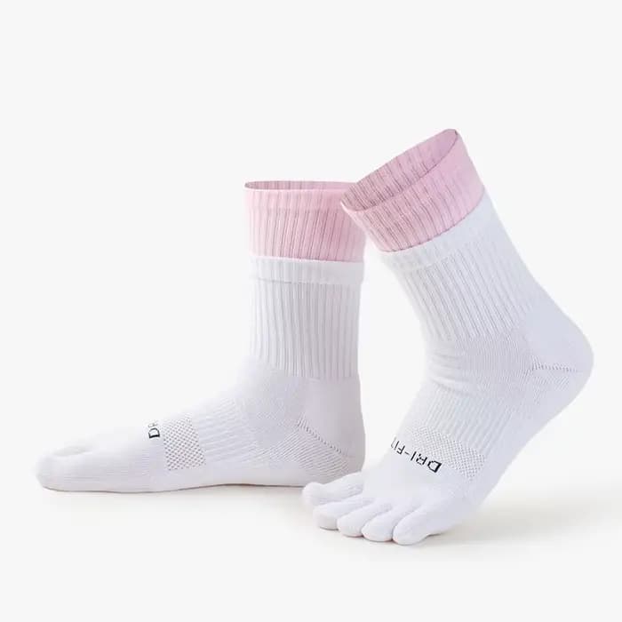1 paire de chaussettes longues de sport pour femmes