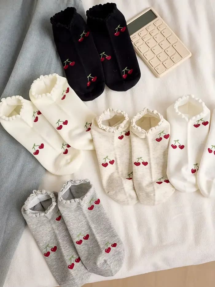 5 paires de chaussettes pour femmes