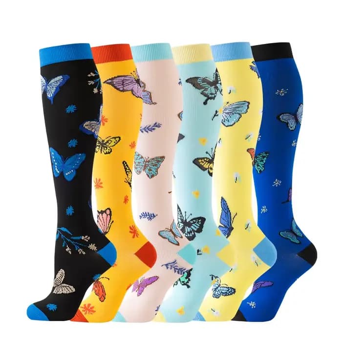 Chaussettes de compression pour le yoga et le sport
