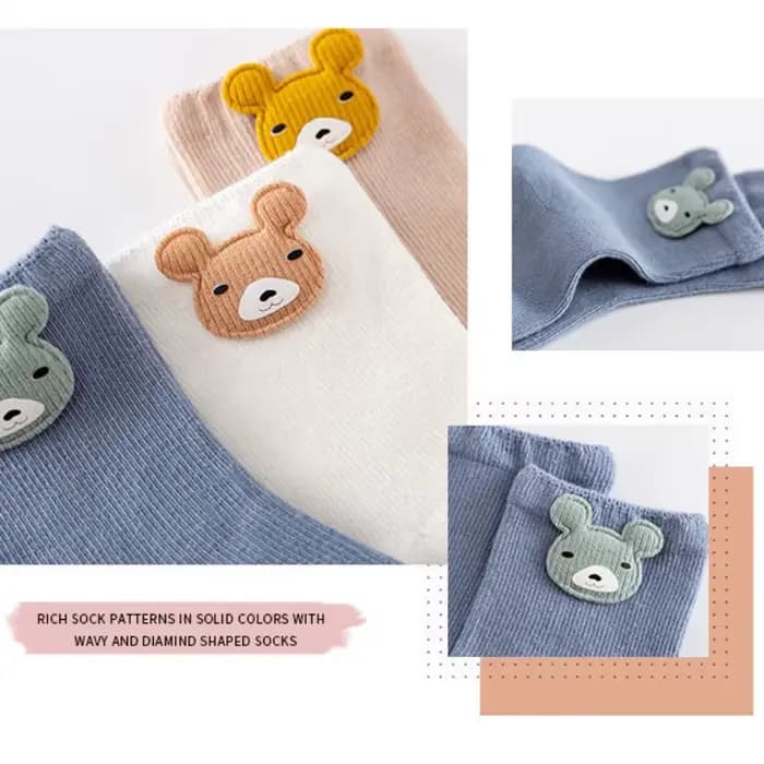 3 paires de chaussettes pour nouveau-né