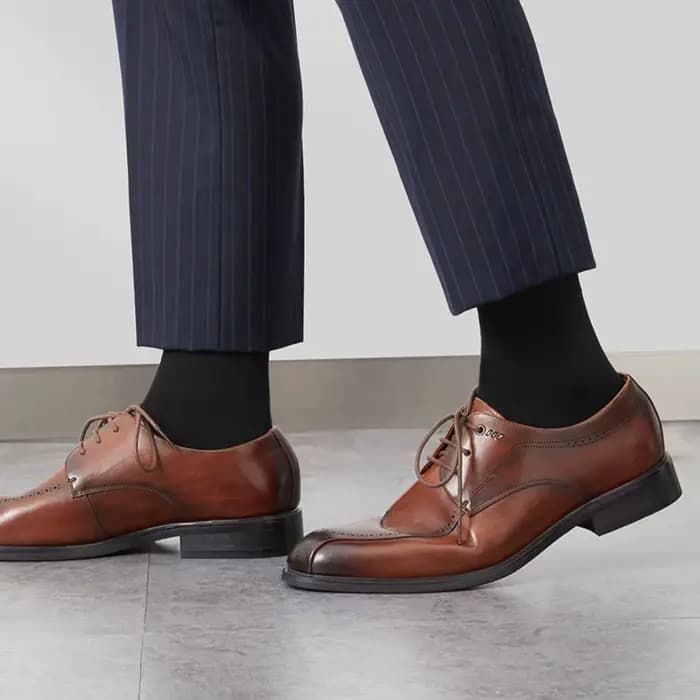 Chaussettes en coton mélangé pour hommes