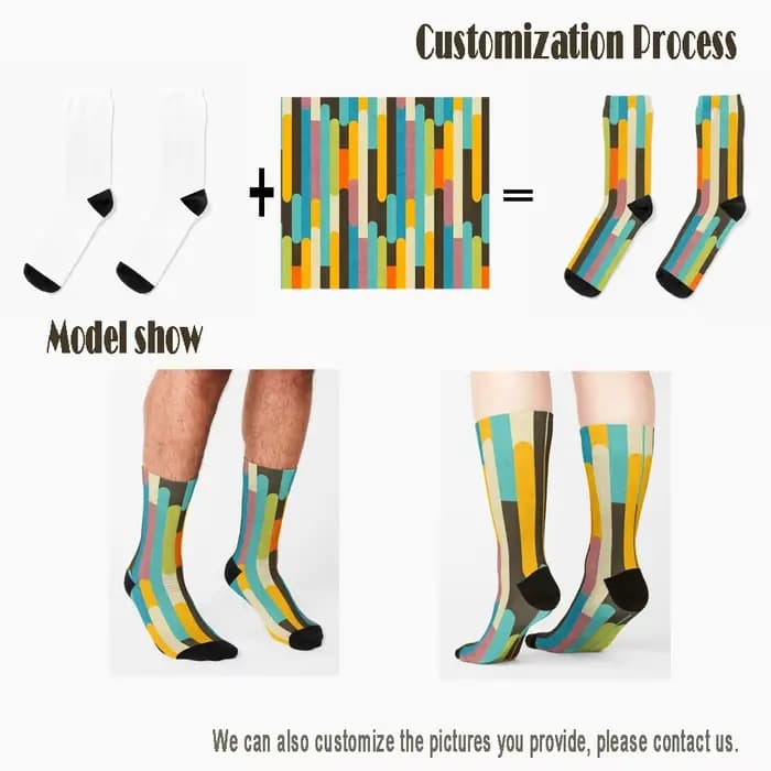 Chaussettes drapeau Aroace Pride