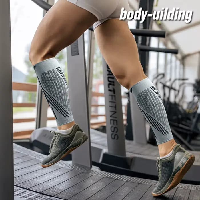 1 paire de manchons de Compression de mollet unisexe